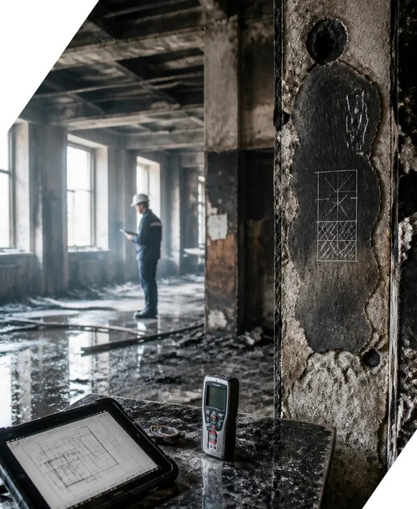 Обследование зданий после пожара в Кстове от 15276 р. | ЭкспертизаРоссия