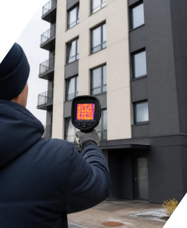 Тепловизионное обследование зданий в Кстове от 5092 р. | ЭкспертизаРоссия