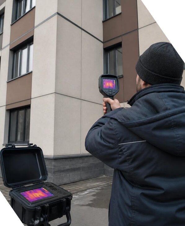 Тепловизионное обследование зданий и сооружений в Кстове
